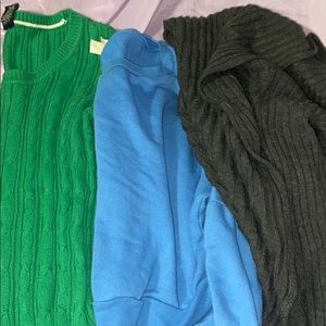 Womens Sweaters Set of Three Size Small